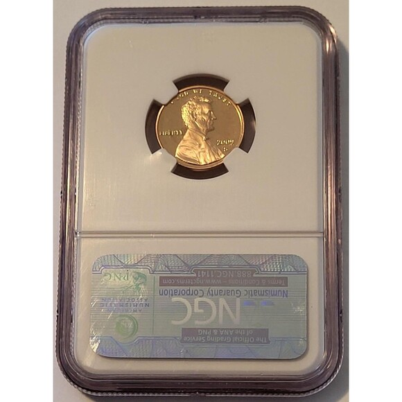 2009 S Lincoln Bicentennial Cent Birth & Childhood Proof PF69 RED UC NGC Port. - Picture 2 of 2